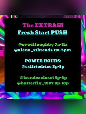 The Extras!!! Power Hours With eslfriedrice